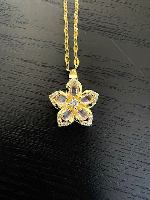 Collier doré Alma