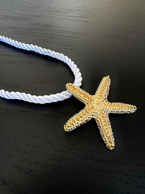 Collier Étoile de mer en corde