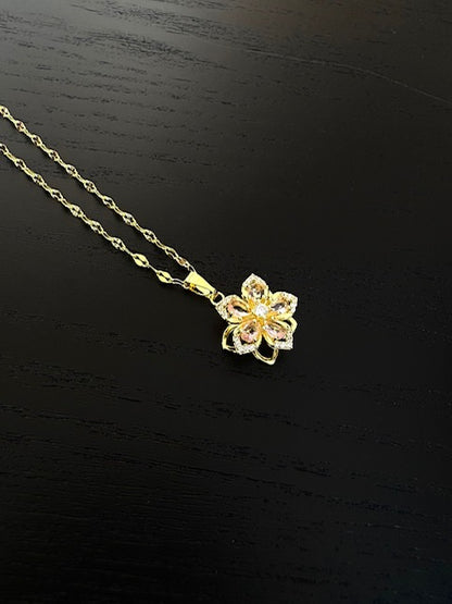Collier doré Alma