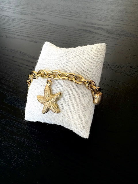 Bracelet doré Marea
