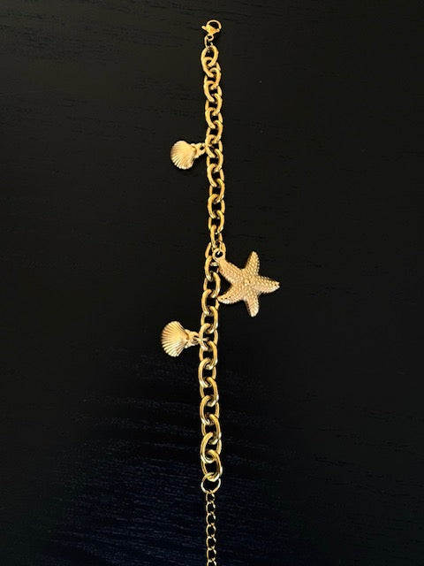 Bracelet doré Marea