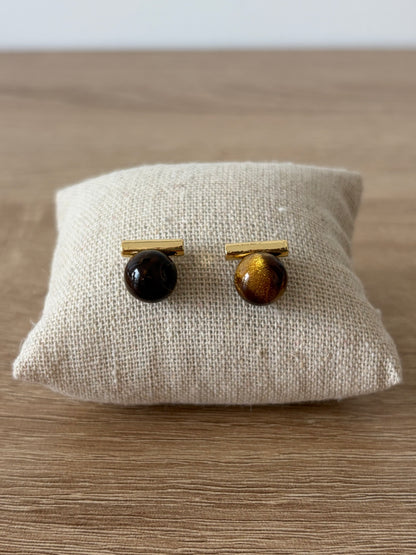 Boucles d'oreilles géométriques Orbis