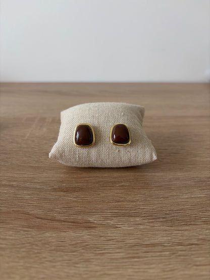 Boucles d'oreilles Mocca