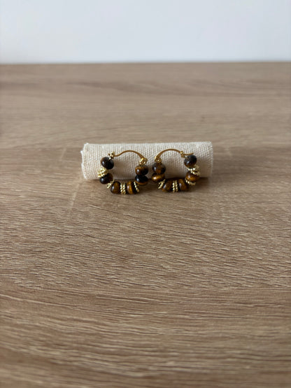 Boucles d'oreilles à perles Nyra