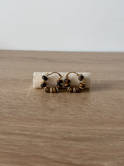 Boucles d'oreilles à perles Nyra