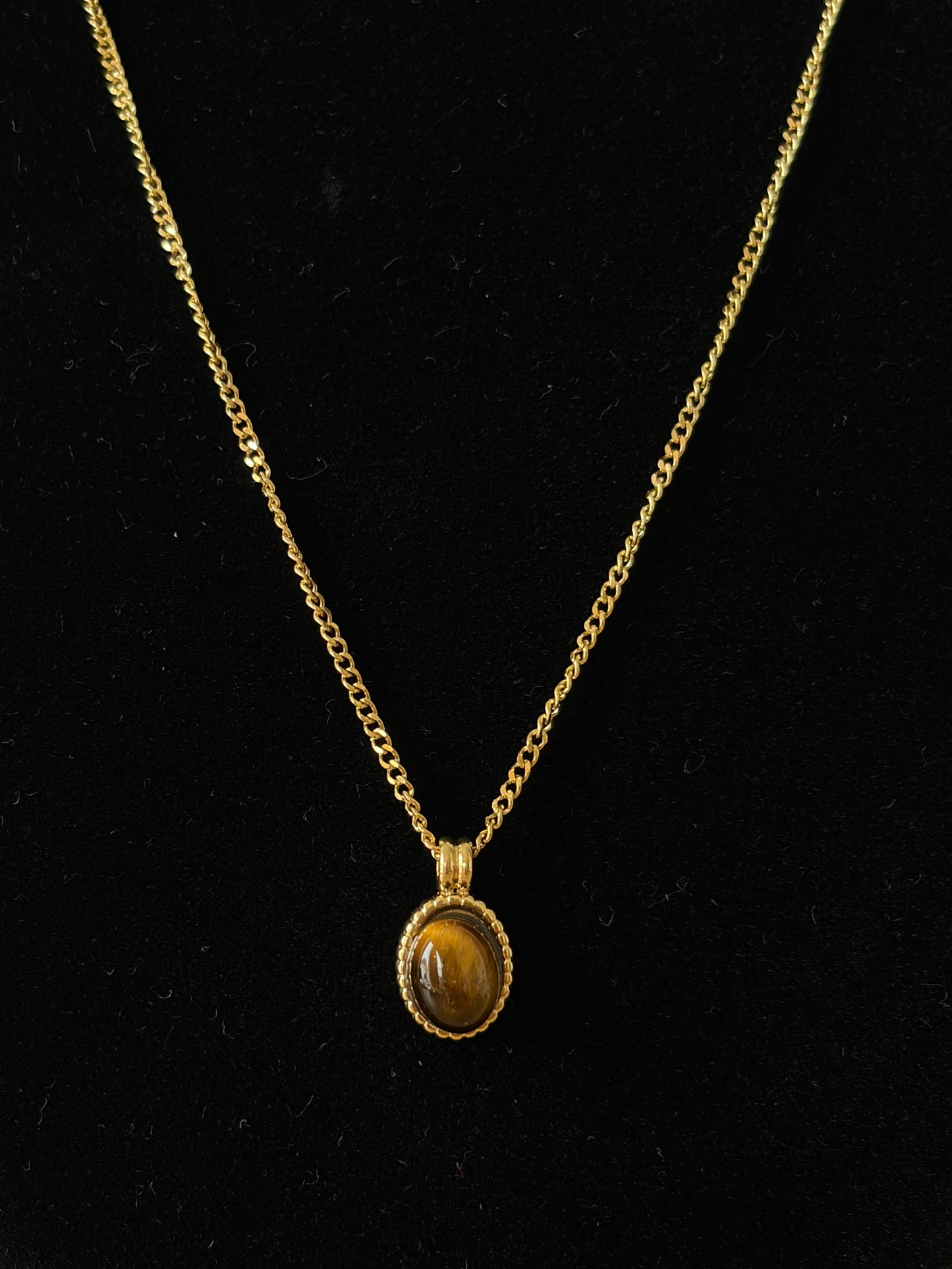 Collier doré Tigra