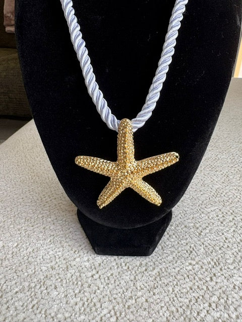 Collier Étoile de mer en corde