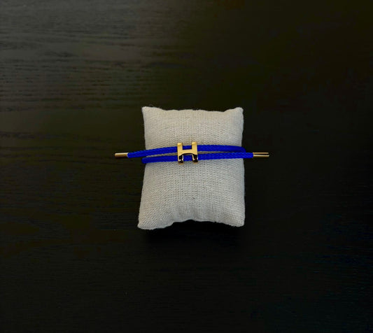 Bracelet H en cordage